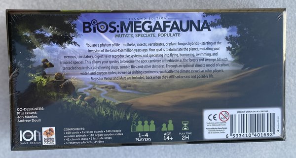 Bios: Megafauna 2nd Edition