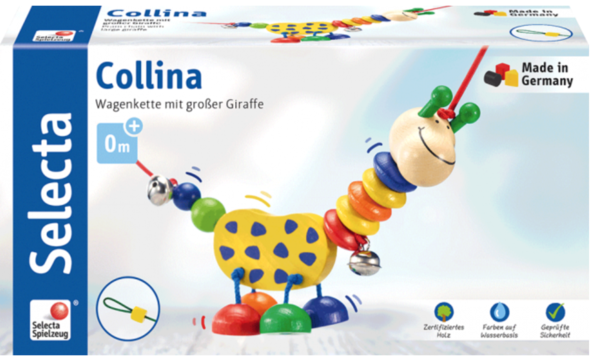 Collina Wagenkette mit großer Giraffe 61014