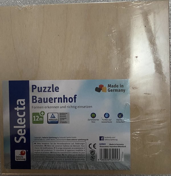 Puzzle Bauernhof 62045