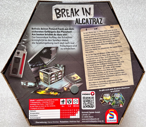Break In: Alcatraz