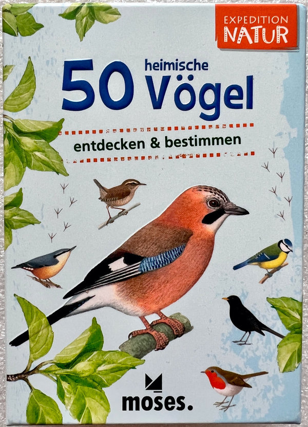 50 heimische Vögel