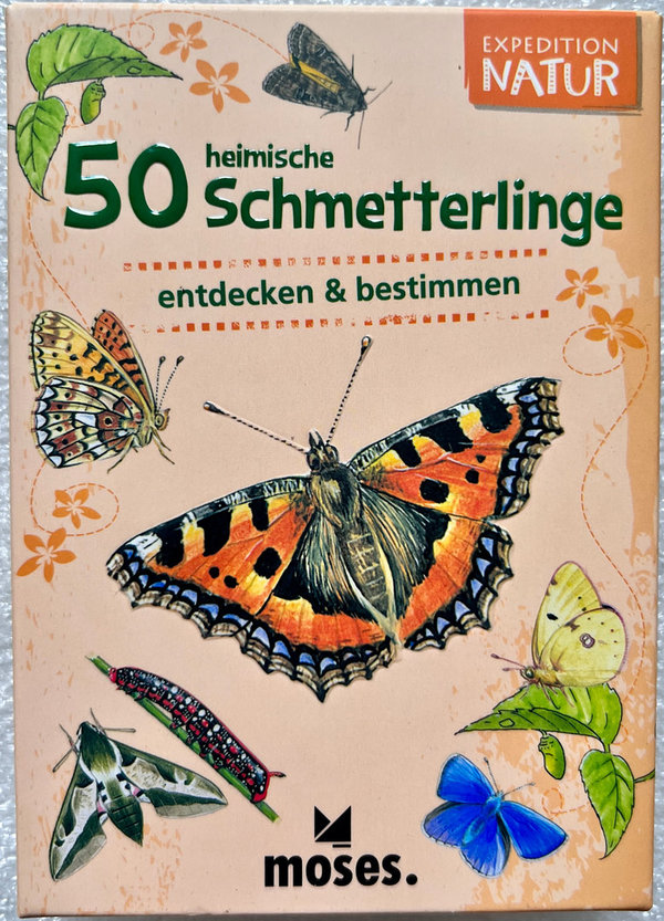 50 heimische Schmetterlinge