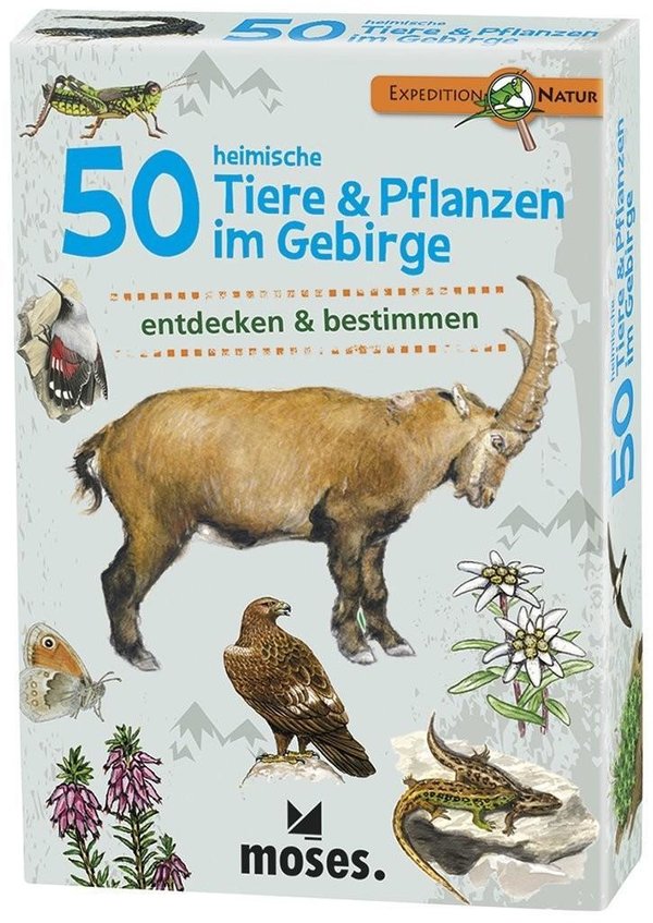 50 heimische Tiere & Pflanzen im Gebirge