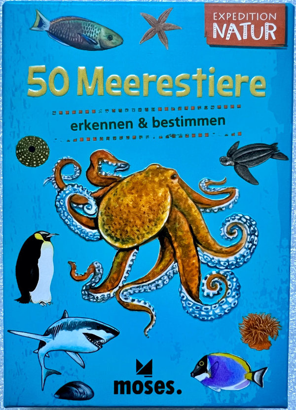 50 Meerestiere